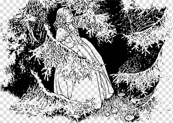 The Disobedient Kids and Other Czecho-Slovak Fairy Tales (1921) , tree beauty transparent background PNG clipart