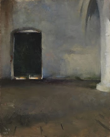 The door, 1884, Helene Schjerfbeck | Free Photo - rawpixel
