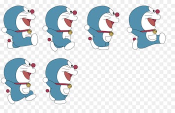 The Doraemons Sprite Animation Model sheet - doraemon 
