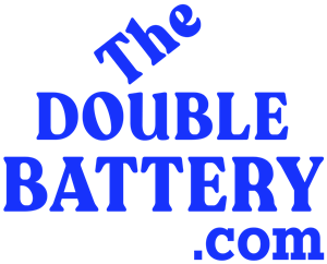 The Double Battery Logo Vector