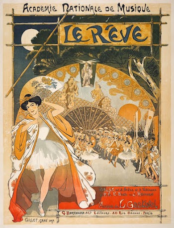 The Dream (1891) poster by Th&eacute;ophile | Free Photo Illustration - rawpixel