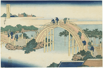The Drum Bridge at Kameido | Free Photo - rawpixel