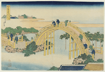 The Drum Bridge at Kameido | Free Photo - rawpixel