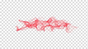 The effect of the red lines transparent background PNG clipart