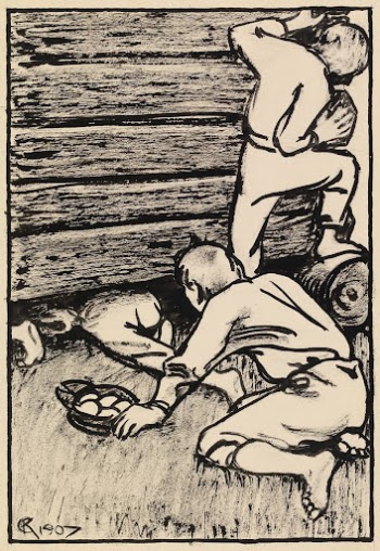The egg thieves, 1907, by Akseli | Free Photo - rawpixel