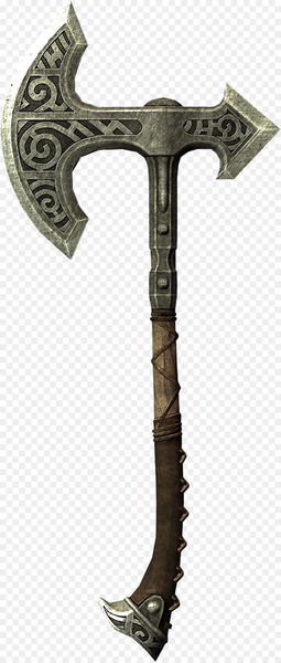 The Elder Scrolls V: Skyrim u2013 Dawnguard Battle axe Steel - Retro ax 