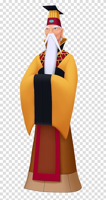 The Emperor of China Fa Mulan Chi-Fu, kingdom hearts transparent background PNG clipart