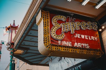 The Empress Jewelry Fine Arts Signage