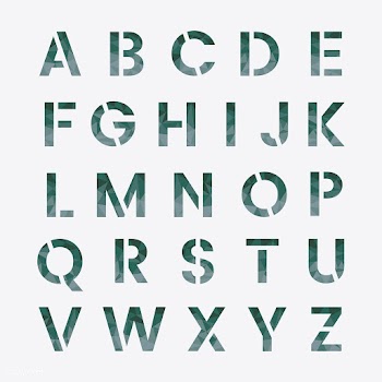 The English Alphabet capital letters vector | Free stock vector - 519406