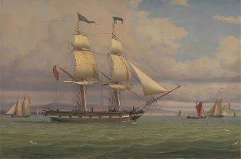 The English Brig 'Norval' before the Wind | Free Photo - rawpixel