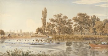 The Exeter College Eight on the Isis, | Free Photo - rawpixel