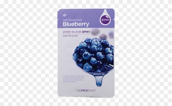 The Face Shop Real Nature Mask - Real Nature Blueberry Face Mask