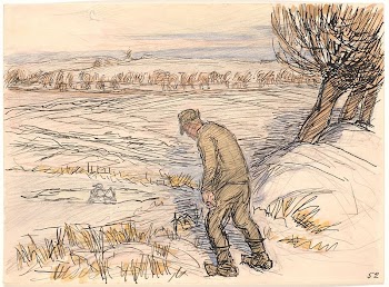 The farmer by the frozen | Free Photo - rawpixel