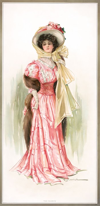 The favorite (1908) by J. | Free Photo Illustration - rawpixel