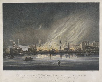 The Fire in H.M. Dockyard | Free Photo - rawpixel