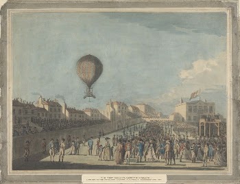 The First Balloon Ascent in England, | Free Photo - rawpixel