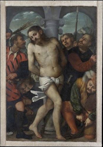 The Flagellation; (reverse) The Madonna | Free Photo - rawpixel