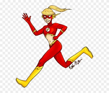 The Flash Girl - Flash As A Girl
