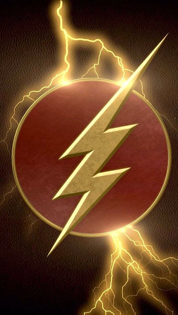 The Flash Logo | Superhero | Flash superhero, Flash wallpaper, The ...