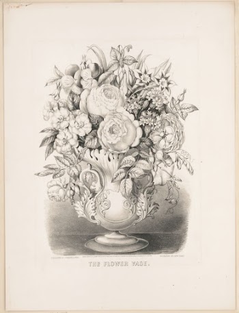 The flower vase (1870) by Currier | Free Photo - rawpixel