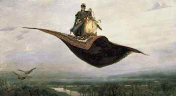 The Flying Carpet, a depiction | Free Photo - rawpixel