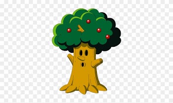 The Forest King First Appeared In Kirby's Dream Land - Apple Tree Clipart With A Face
