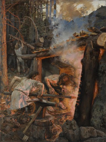 The forging of the sampo, | Free Photo - rawpixel