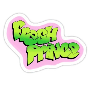 The Fresh Prince of Bel Air Logo | Sticker in 2019 | Products ...