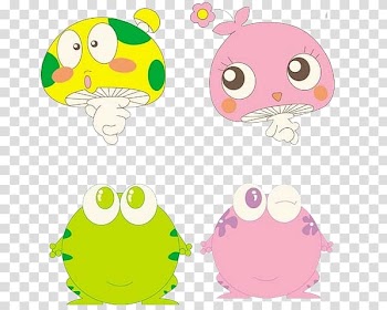 The Frogs Cartoon, Color Frog transparent background PNG clipart