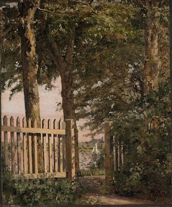The Garden Gate of the Artist's | Free Photo - rawpixel