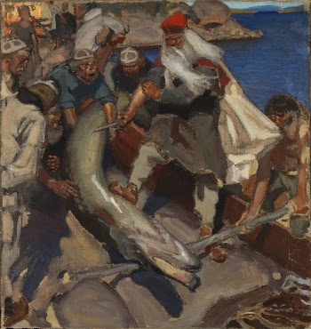 The giant pike, 1904, by Akseli | Free Photo - rawpixel