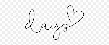 The Good Life - Word Days In Cursive