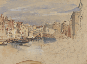The Grand Canal and Rialto | Free Photo - rawpixel