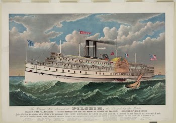 The grand new steamboat Pilgrim: | Free Photo - rawpixel