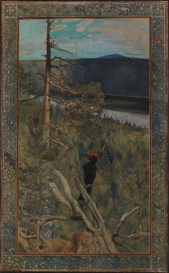 The great black woodpecker, 1893, | Free Photo - rawpixel