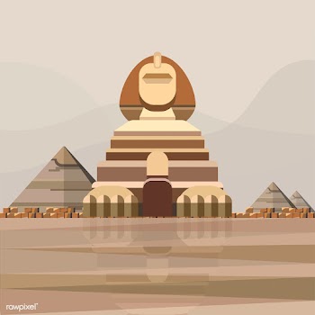 The Great Sphinx | Free stock vector - 393662