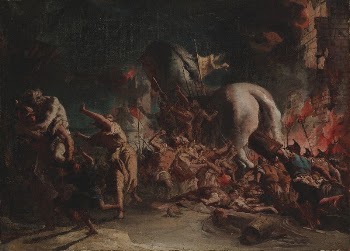 The greeks sacking troy, 1773 | Free Photo - rawpixel