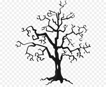 The Halloween Tree Clip art - Halloween Tree Transparent PNG Image 