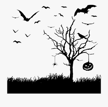 The Halloween Tree Jack O' Lantern Silhouette Pumpkin ...