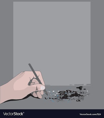 The hand vector image