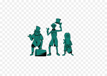 The Haunted Mansion Walt Disney World Ghost Haunted house Hitchhiking - black t-shirt vi display template download 