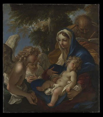 The Holy Family with Angels | Free Photo - rawpixel