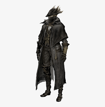 The Hunter - Bloodborne Hunter Cosplay Transparent PNG - 400x783 ...