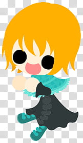 The icons of cute girls, christmas-people- transparent background PNG clipart