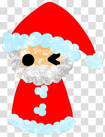 The icons of cute girls, christmas-people- transparent background PNG clipart