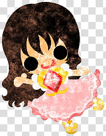 The icons of cute girls, niwatori-girl-people- transparent background PNG clipart