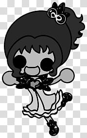 The icons of cute girls, niwatori-girl-people- transparent background PNG clipart