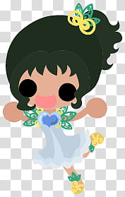 The icons of cute girls, niwatori-girl-people- transparent background PNG clipart