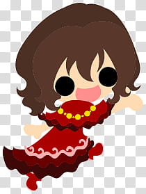 The icons of cute girls, niwatori-girl-people- transparent background PNG clipart