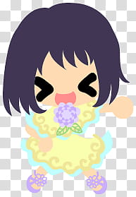 The icons of cute girls, niwatori-girl-people- transparent background PNG clipart